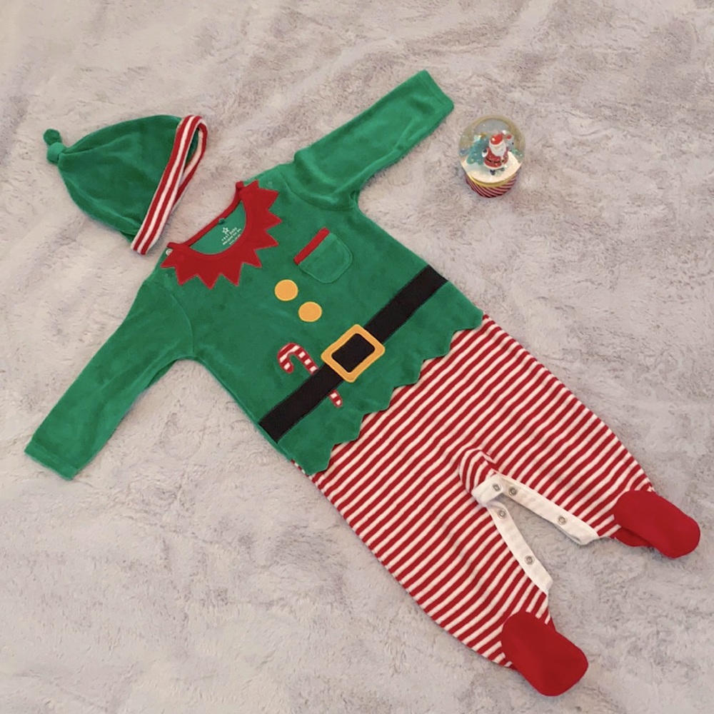 Baby Christmas Costume/pajamas